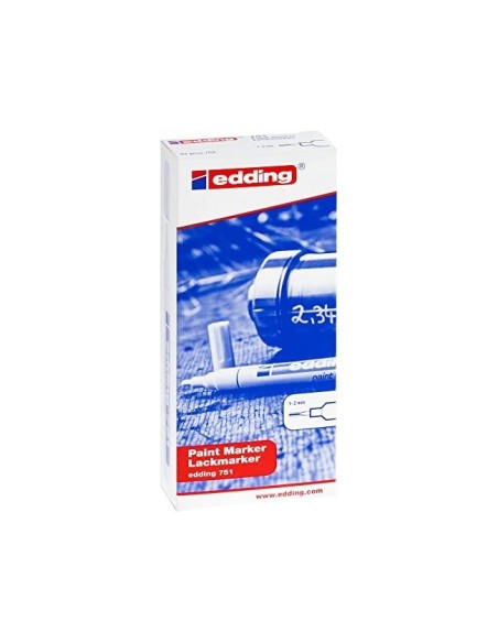 ROTULADOR EDDING PUNTA FIBRA 751 AMARILLO PUNTA REDONDA 1,5 MM