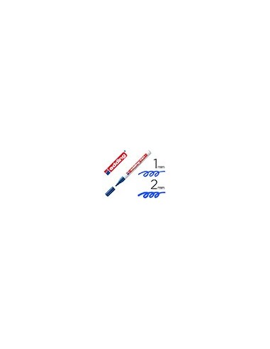 ROTULADOR EDDING PUNTA FIBRA 751 AZUL PUNTA REDONDA 1,5 MM