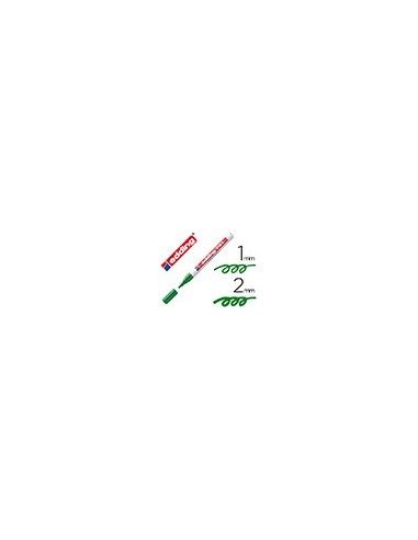 ROTULADOR EDDING PUNTA FIBRA 751 VERDE PUNTA REDONDA 1,5 MM