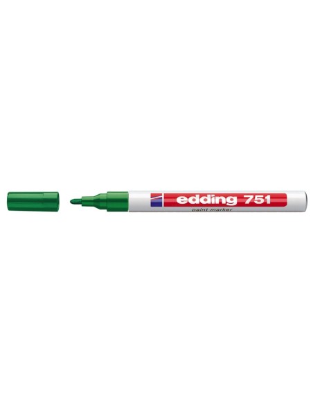 ROTULADOR EDDING PUNTA FIBRA 751 VERDE PUNTA REDONDA 1,5 MM