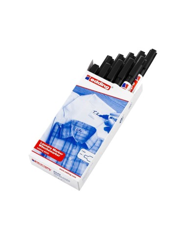 ROTULADOR EDDING 8040/1 PARA TEJIDO COLOR NEGRO