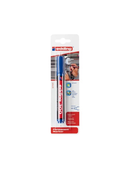 ROTULADOR EDDING MARCADOR PERM 300 AZUL PUNTA RED.1.5 MM