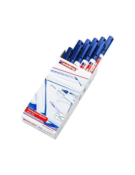 ROTULADOR EDDING MARCADOR PERMANENTE 400 AZUL PUNTA REDONDA 1 MM REC