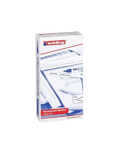 ROTULADOR EDDING MARCADOR PERMANENTE 400 VERDE PUNTA REDONDA 1 MM