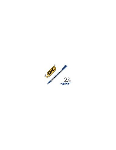 ROTULADOR BIC VELLEDA LIQUID POCKET PUNTA REDONDA 2,2 MM AZUL