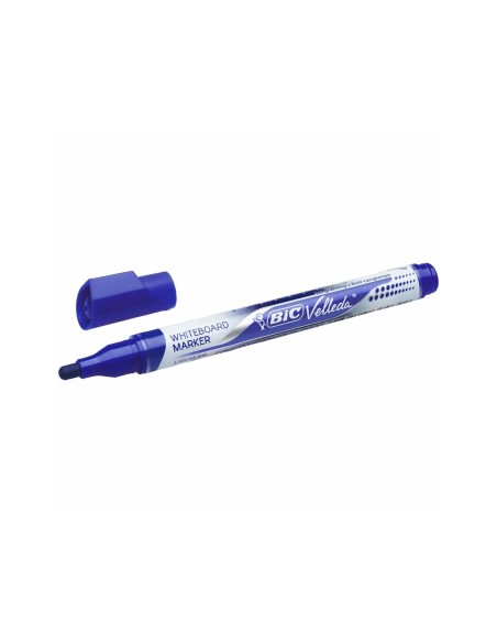 ROTULADOR BIC VELLEDA LIQUID POCKET PUNTA REDONDA 2,2 MM AZUL