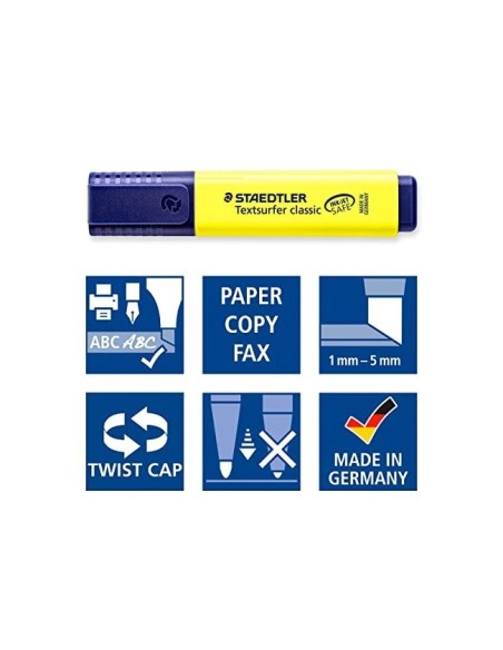 ROTULADOR STAEDTLER TEXTSURFER CLASSIC 364 FLUORESCENTE VIOLETA