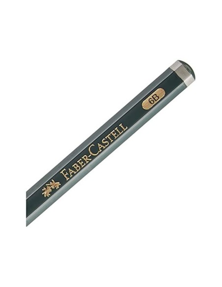 LAPICES GRAFITO FABER 9000 6B UNIDAD