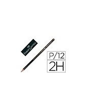 LAPICES GRAFITO FABER 9000 2H UNIDAD 2