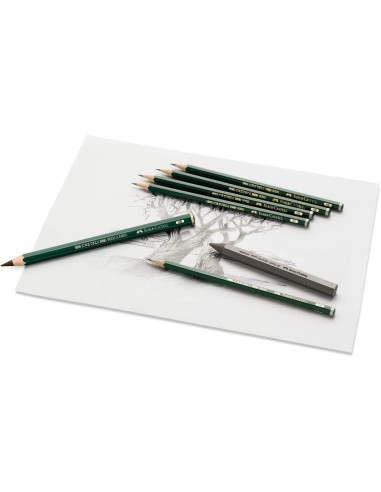 LAPICES GRAFITO FABER 9000 4H UNIDAD