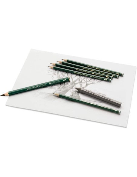 LAPICES GRAFITO FABER 9000 4H UNIDAD