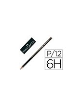 LAPICES GRAFITO FABER 9000 6H UNIDAD 2