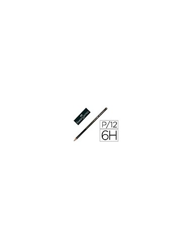 LAPICES GRAFITO FABER 9000 6H UNIDAD