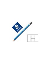 LAPICES DE GRAFITO STAEDTLER MARS LUMOGRAPH 100 H UNIDAD 100-H 2