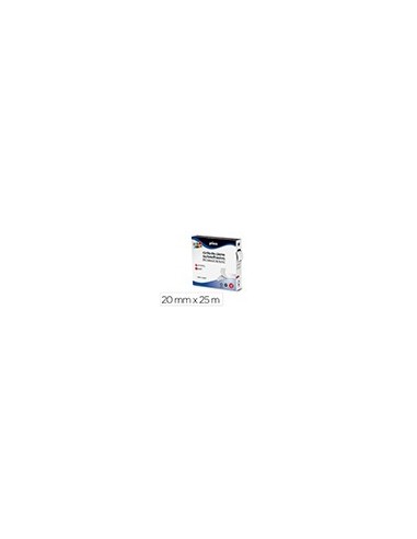 CINTA DE CIERRE ADHESIVA PLICO VELCRO BLANCO 20MM X 25M 13318