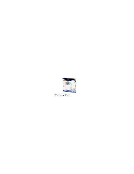 CINTA DE CIERRE ADHESIVA PLICO VELCRO BLANCO 20MM X 25M 13318