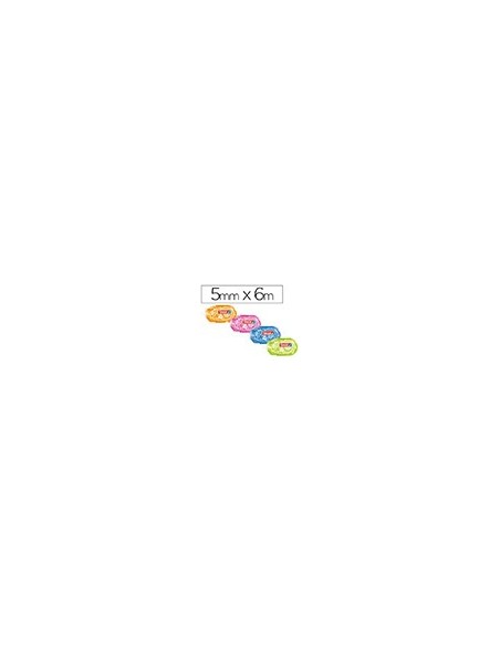 CORRECTOR TESA CINTA MINI 5 MM X 6 MT