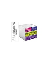 FICHEROCEP MYCUBE 4 POLIESTIRENO MULTI COL. 186X185X175 MM 2