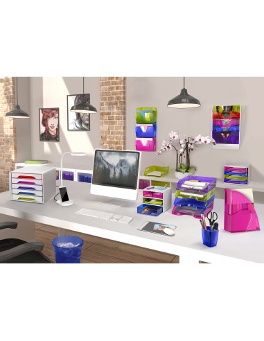 FICHEROCEP MYCUBE 4 POLIESTIRENO MULTI COL. 186X185X175 MM