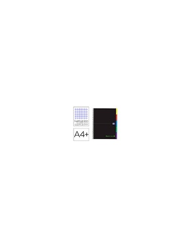 CUADERNO ESP. OXFORD B&C A4+T.EXTRA MICRO 5MM 5B 100H. 90GR. VE.