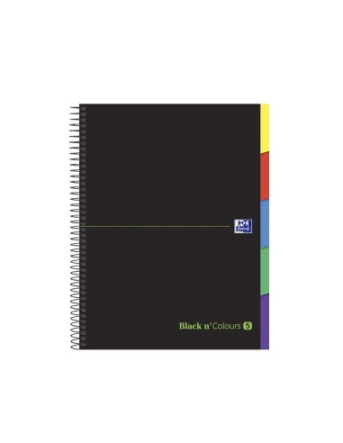 CUADERNO ESP. OXFORD B&C A4+T.EXTRA MICRO 5MM 5B 100H. 90GR. VE.
