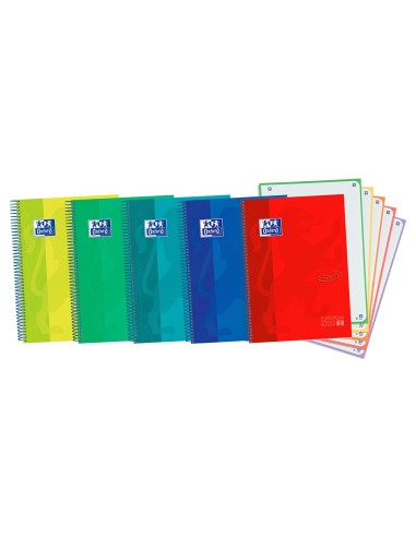 CUADERNO ESP.OXFORD EBOOK 5 T.EXTRA A4+ 120H. 5MM SURTTOUCH