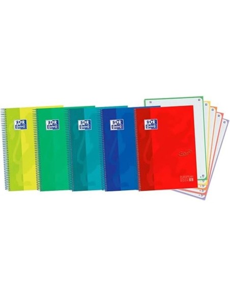 CUADERNO ESP.OXFORD EBOOK 5 T.EXTRA A4+ 120H. 5MM SURTTOUCH