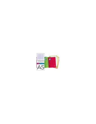 CUADERNO ESP. OXFORD A5 T.EXTRA 5MM 170H. 90GR. COL. SURT.