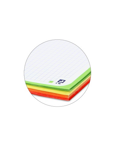 CUADERNO ESP. OXFORD A5 T.EXTRA 5MM 170H. 90GR. COL. SURT.