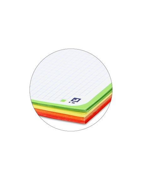 CUADERNO ESP. OXFORD A5 T.EXTRA 5MM 170H. 90GR. COL. SURT.