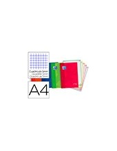 CUADERNO ESP. OXFORD OPTIK A4 T.EXTRA MICRO 5MM 120H 90GR. AZ. 2