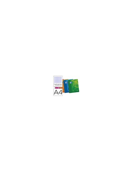 CUADERNO ESP. OXFORD SCHOOL A4 T.PP MICRO 5MM 120H 90GR. SURT.
