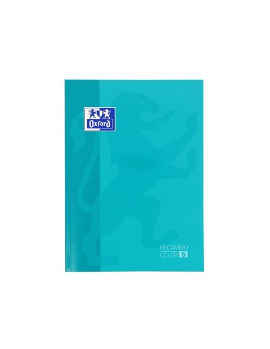RECAMBIO OXFORD DIN A4 80H.90 GR OPTIK PAPER CUADROS 5MM 4 TALADROS