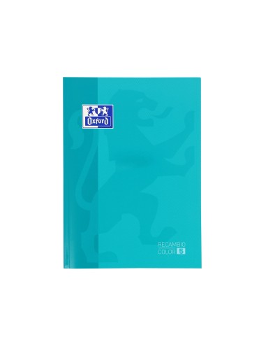 RECAMBIO OXFORD DIN A4 80H.90 GR OPTIK PAPER CUADROS 5MM 4 TALADROS