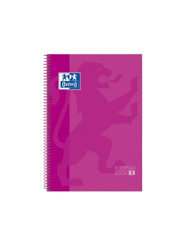 CUADERNO ESP. OXFORD EBOOK A4 T.EXTRA 5MM 80H 90GR. ROSA