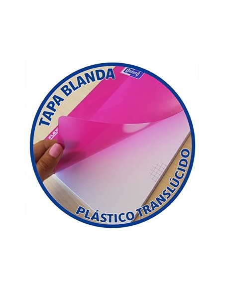 CUADERNO GRAP.OXFORD SCHOOL T.PLASTICO 90X140.5MM 5MM 48H. 90GR SURT.