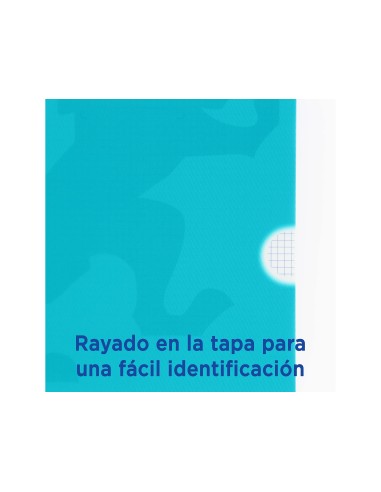 CUADERNO GRAP. OXFORD SCHOOL A5 T.FLEXIBLE 4MM 48H. 90GR. COL.SURT.