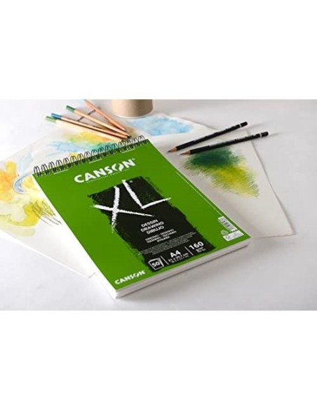 CUADERNO ESP. CANSON DIBUJO A4 MICRO 50H. 160GR.