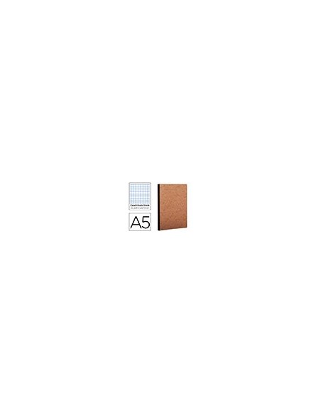 CUADERNO COSIDO AGE-BAG A5 T.CARTON 5MM.96H. 90GR. HAVANA