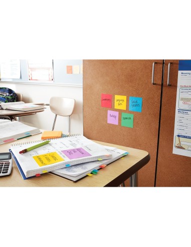 SOPORTE BLOC NOTAS ADH. POST-IT ZNOTES 76X76MM GATO BL.