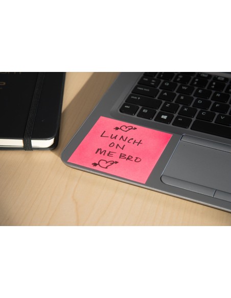 SOPORTE BLOC NOTAS ADH. POST-IT ZNOTES 76X76MM GATO BL.