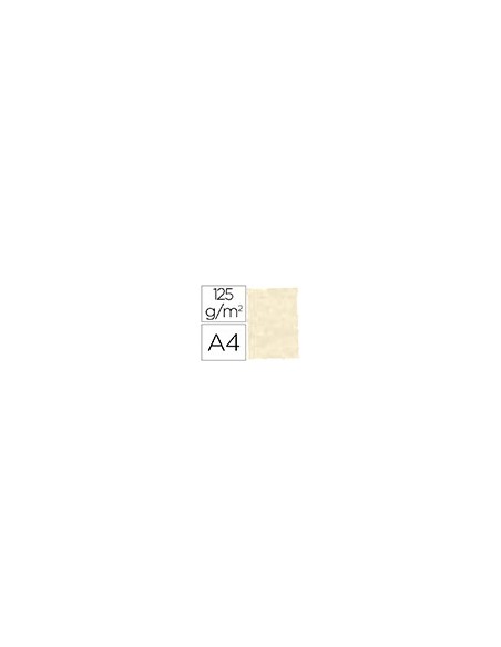 PAPEL PERGAMINO A4 TROQUELADO 125 GR PIEL ELEFANTE HUESO PAQ.25 H.