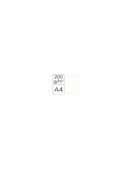 PAPEL PERGAMINO A4 TROQUELADO 200 GR COL.RUSTICO BLANCO PAQUETE 25 H.