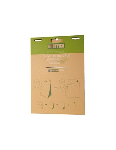 BLOC CONGRESO BI-OFFICE 500X585MM LISO ADH. 80GR.