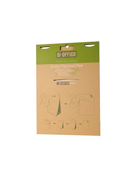 BLOC CONGRESO BI-OFFICE 500X585MM LISO ADH. 80GR.