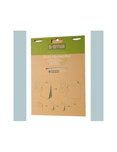 BLOC CONGRESO BI-OFFICE 500X585MM LISO ADH. 80GR.
