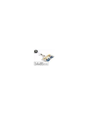 IDENTIFICADOR C/CORDON EXTENSIBLE C/PINZA VERT/HOR. 54X85MM.8011-19