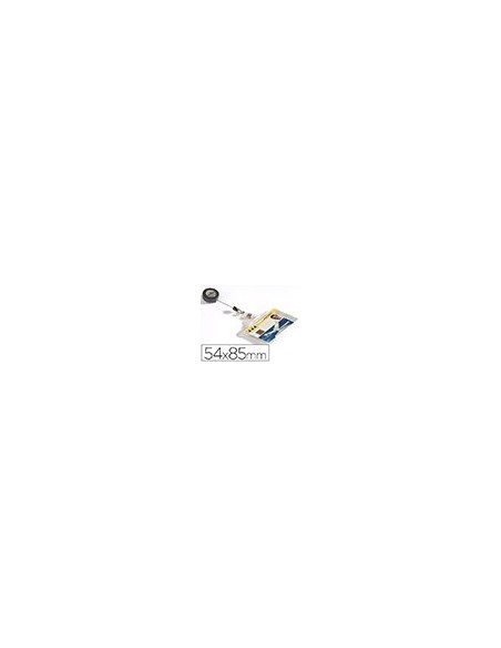 IDENTIFICADOR C/CORDON EXTENSIBLE C/PINZA VERT/HOR. 54X85MM.8011-19