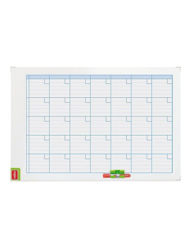 PLANNING MAGNETICO NOBO MENSUAL ROTULABLE MARCO MET.90X60 CM 3048101