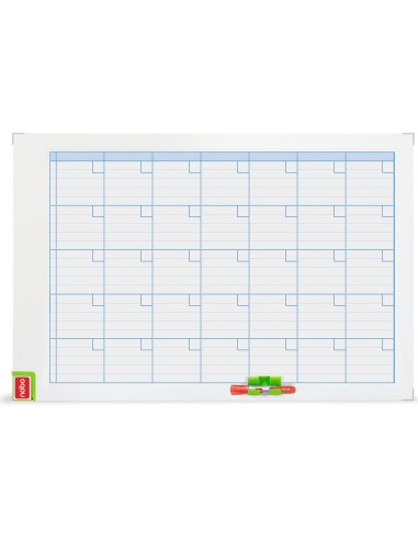 PLANNING MAGNETICO NOBO MENSUAL ROTULABLE MARCO MET.90X60 CM 3048101